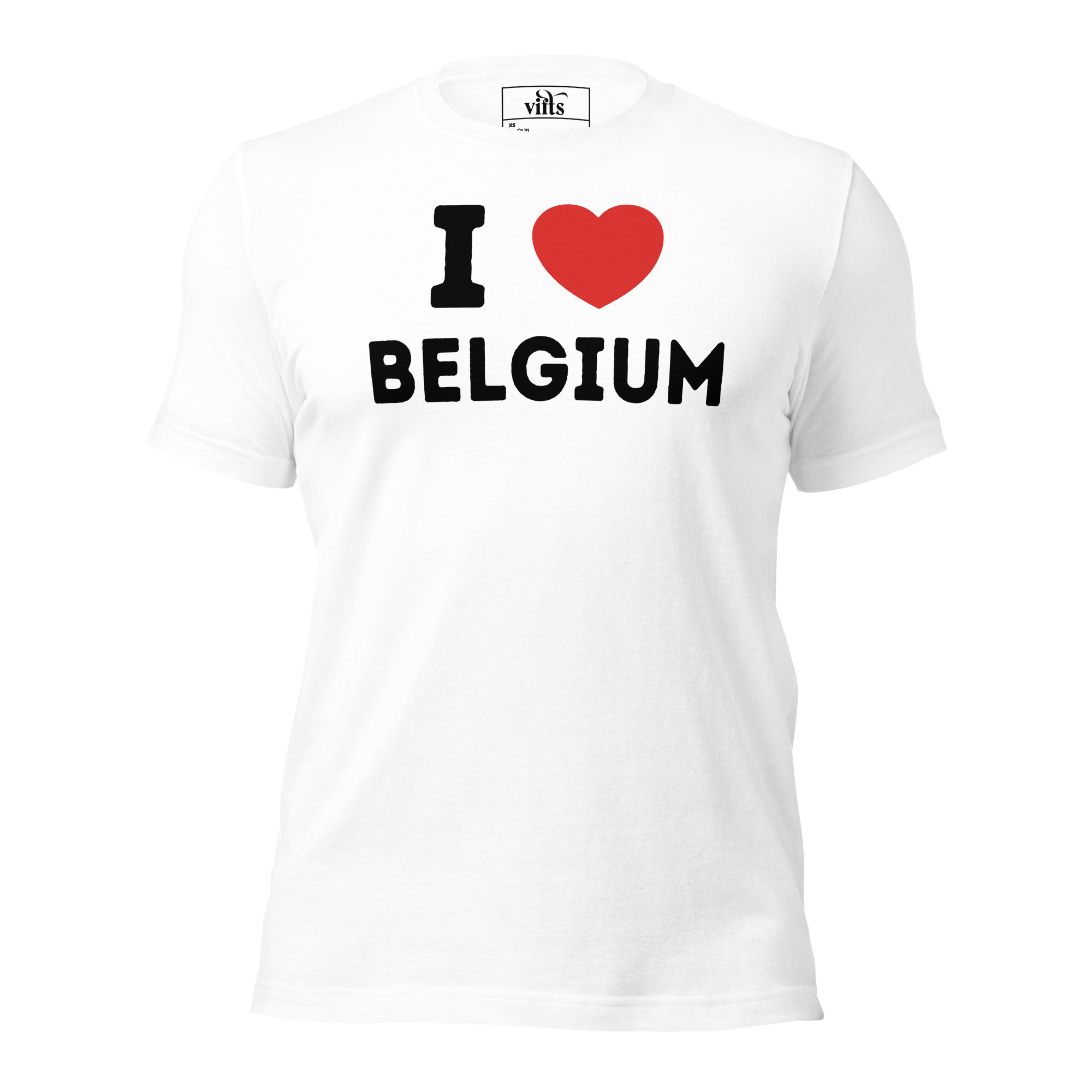 Unisex I Love Belgium Classic Tee