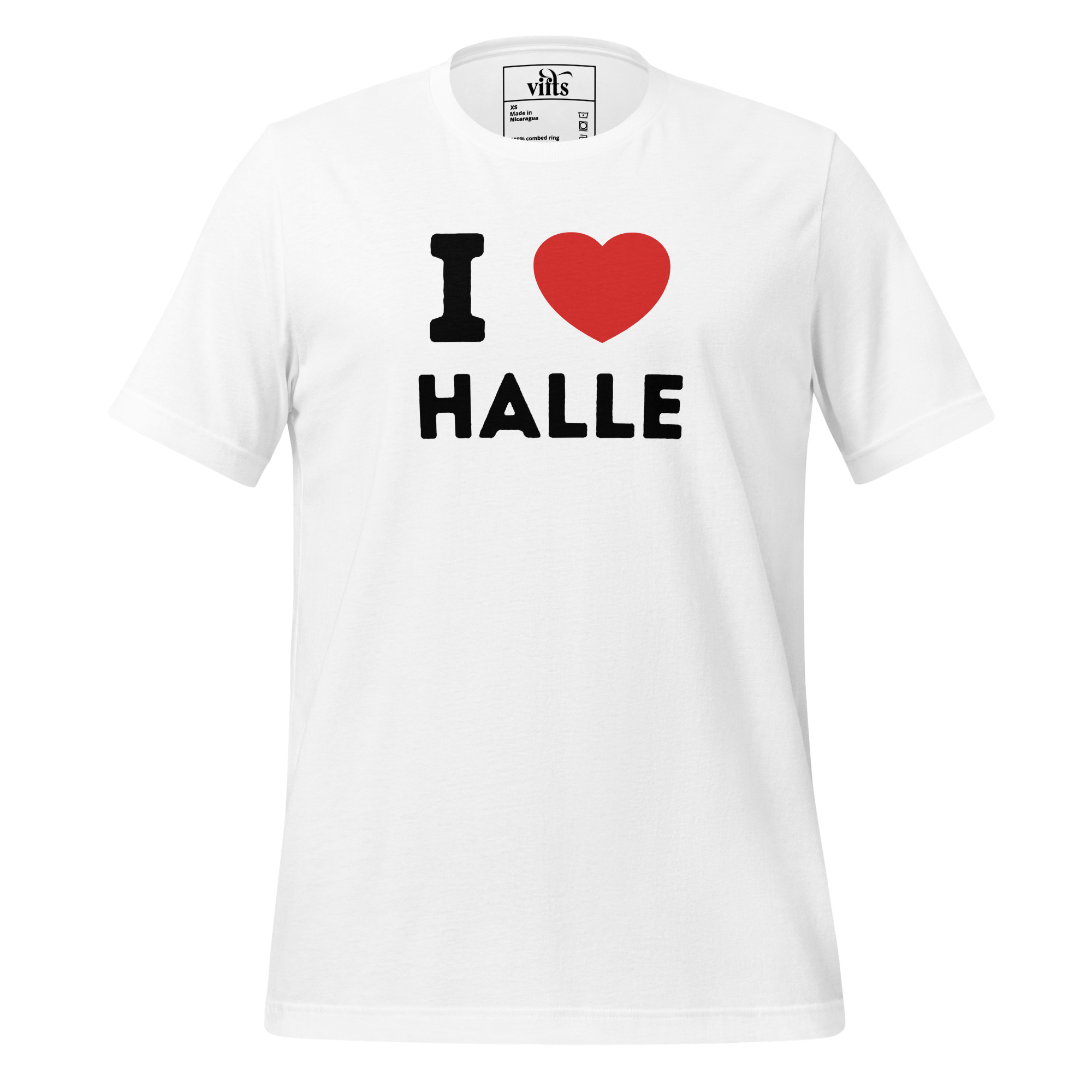 Unisex I Love Halle Classic Tee