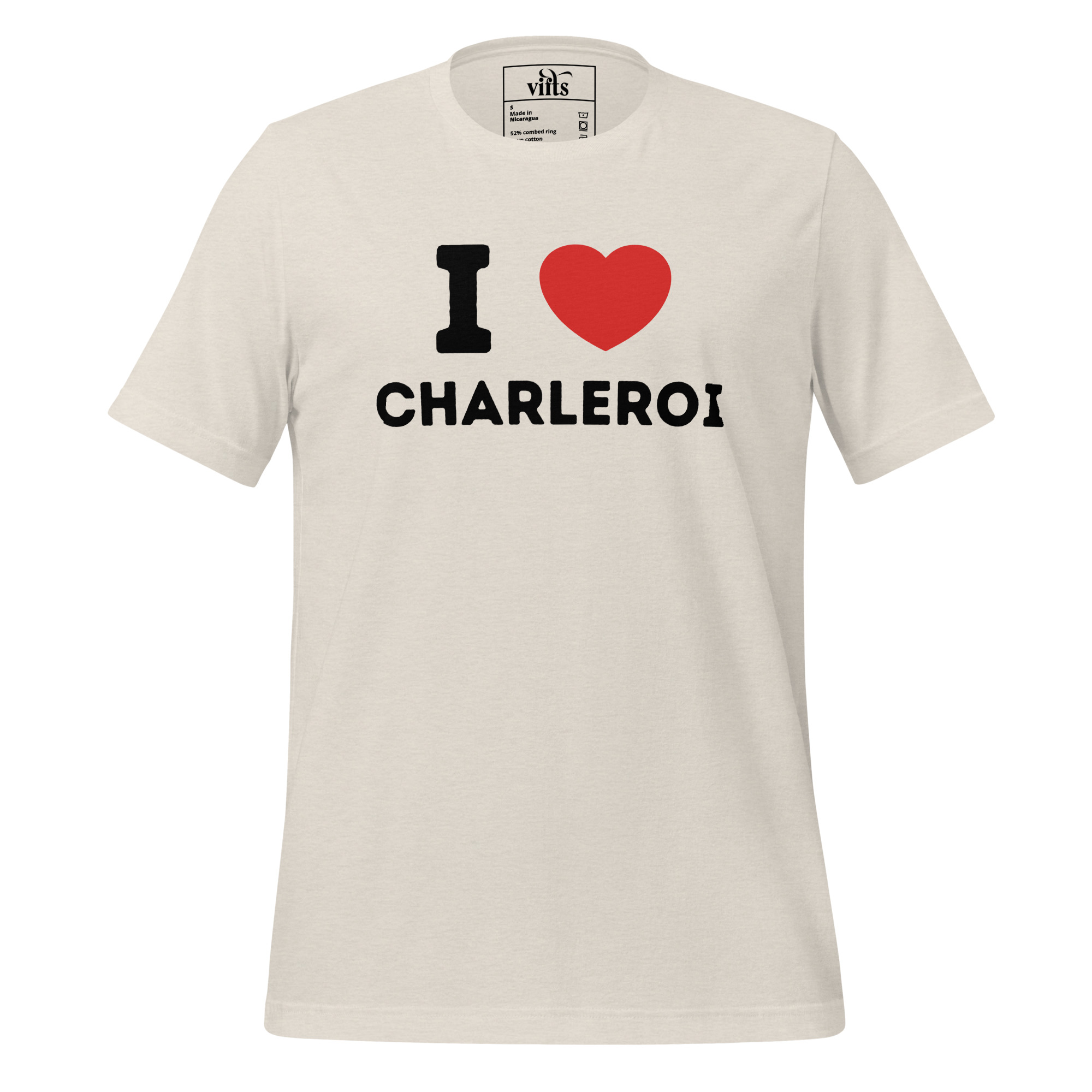 Unisex I Love Charleroi Classic Tee