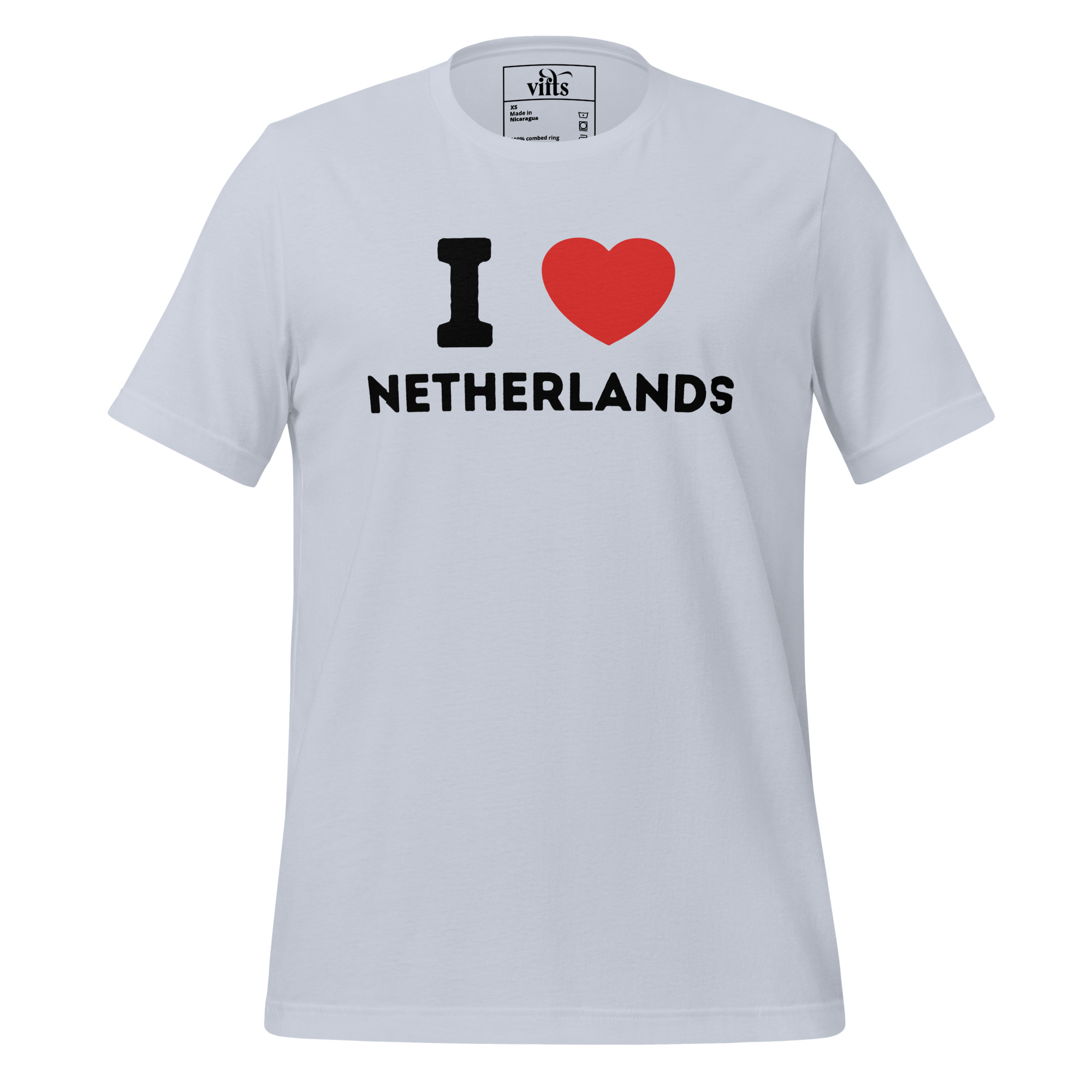 Unisex I Love Netherlandes Classic Tee