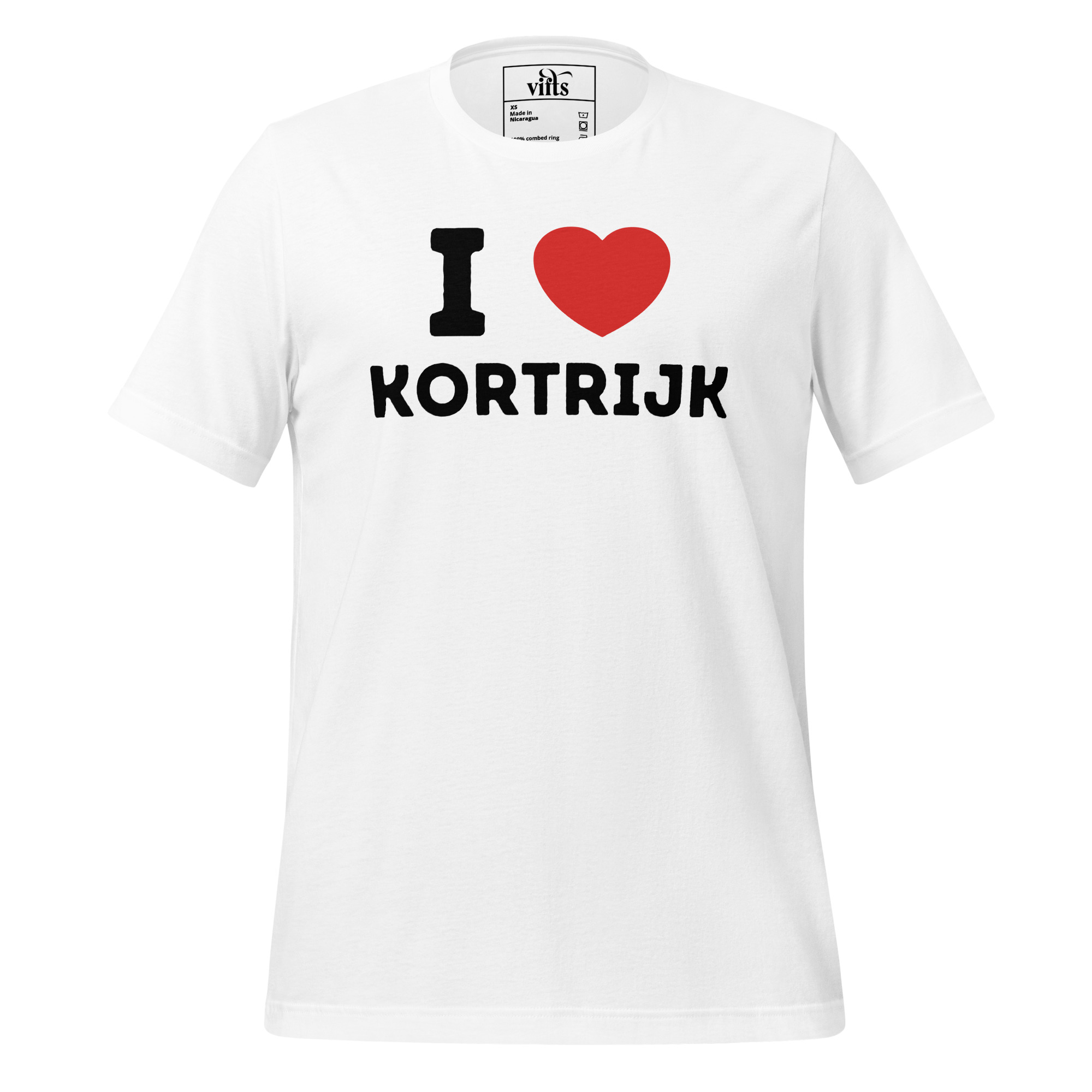 Unisex I Love Kortrijk Classic Tee