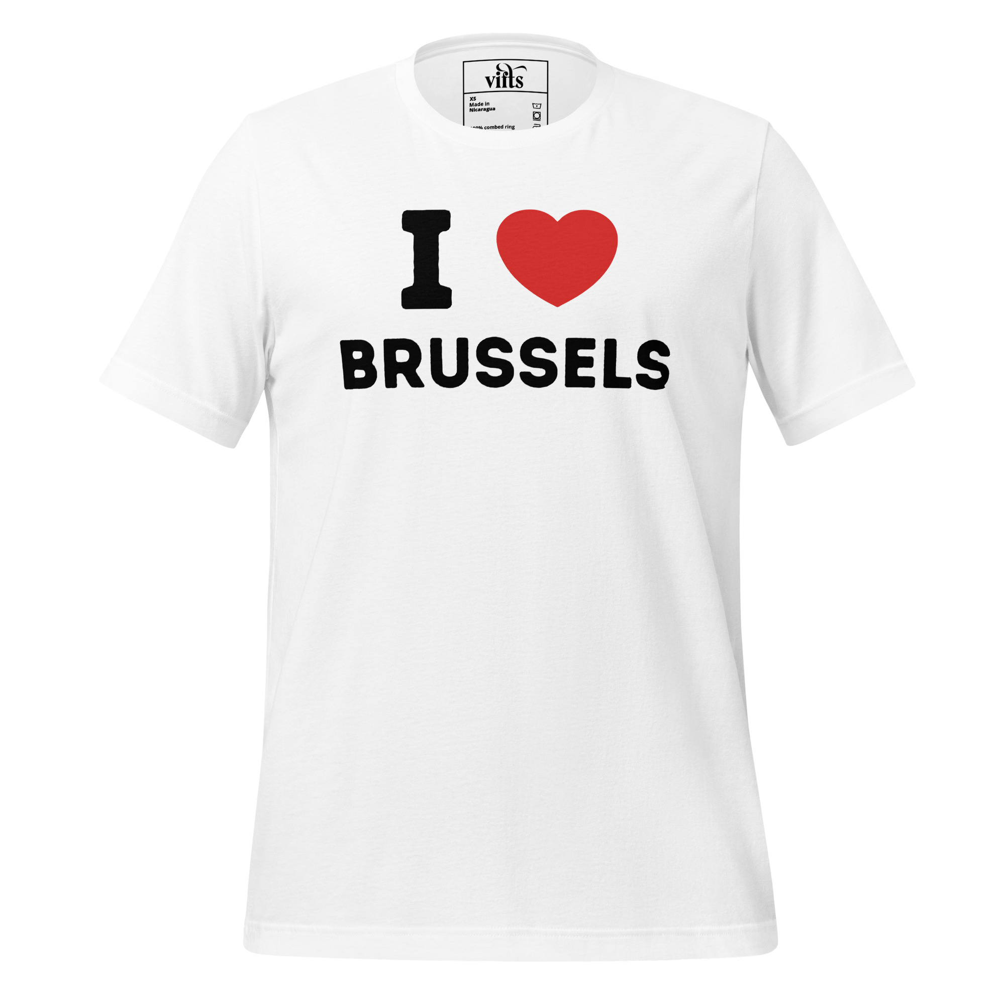 Unisex I Love Brussels Classic Tee