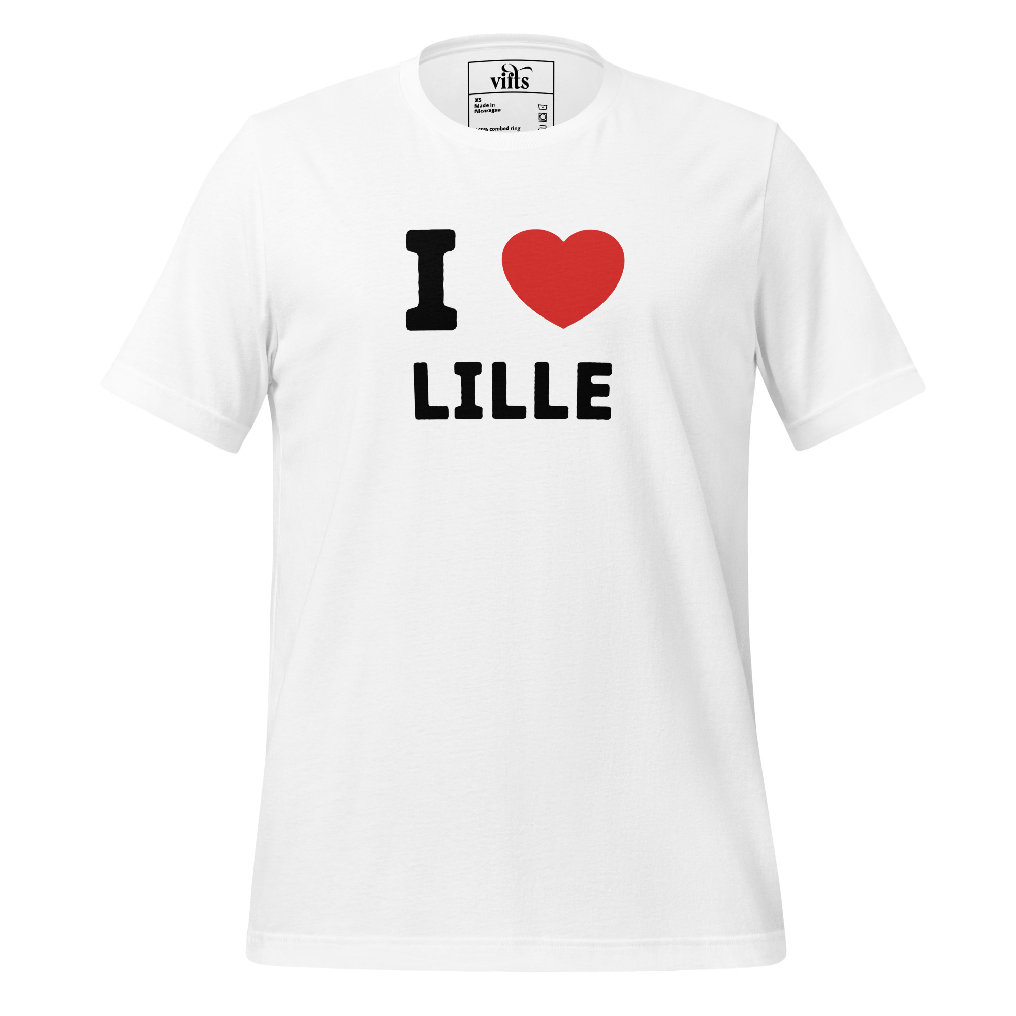 Unisex I Love Lille Classic Tee