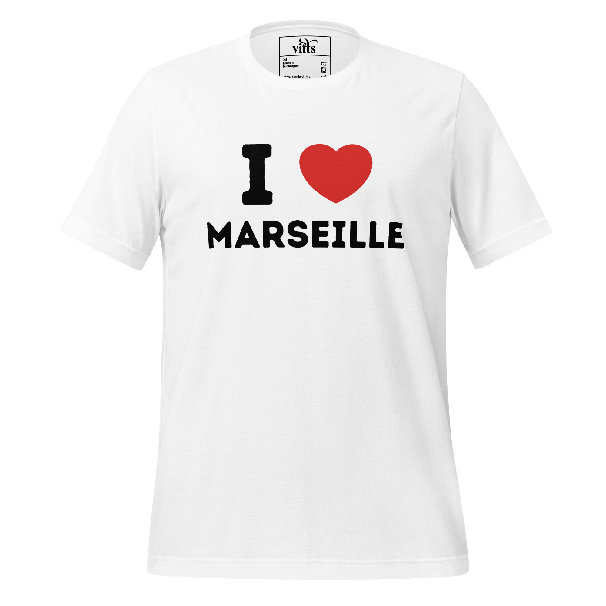 Unisex I Love Marseille Classic Tee