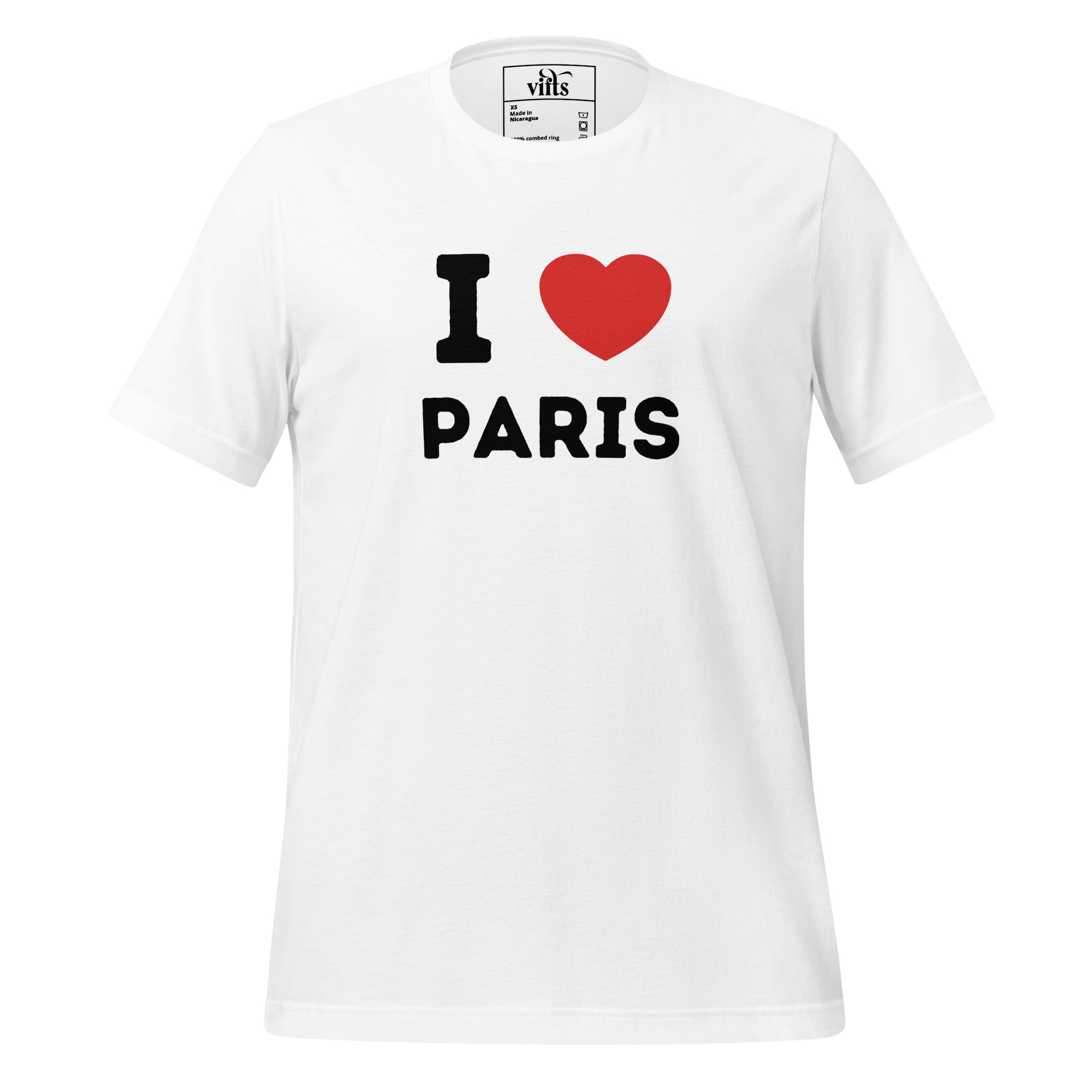 Unisex I Love Paris Classic Tee